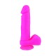 Фаллоимитатор на присоске Dual Density Cock Dildo Pink 8.2