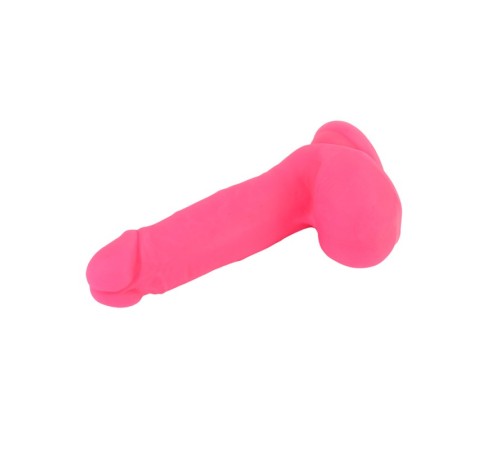 Фаллоимитатор на присоске Dual Density Cock Dildo Pink 7.0