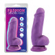 Фаллоимитатор на присоске Dual Density Cock Dildo Purple 6.9