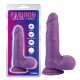 Фаллоимитатор на присоске Dual Density Cock Dildo Purple 7.0