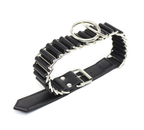 Ошейник с кольцом Bondage Slave Leather Collar