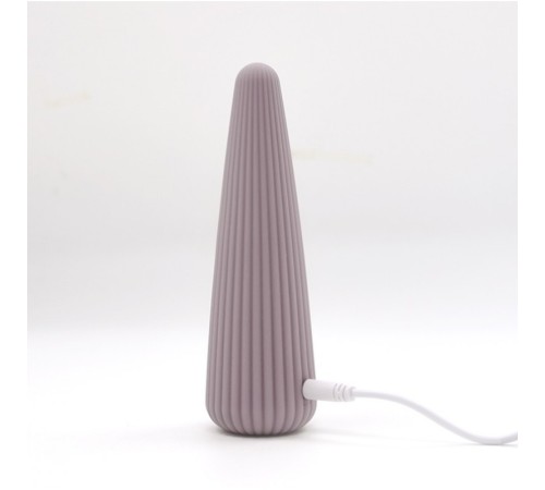 Вибростимулятор для женщин 3D Design Cone Light Purple