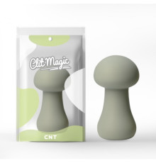 Вибростимулятор для женщин 3D Design Mushroom Gray Green