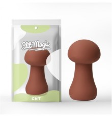 Вибростимулятор для женщин 3D Design Mushroom Maroon