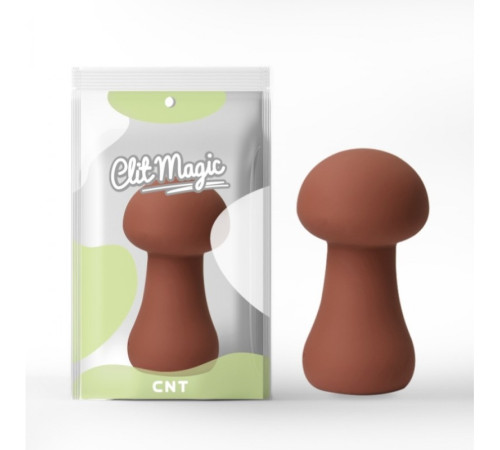 Вибростимулятор для женщин 3D Design Mushroom Maroon