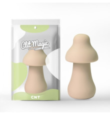 Вибростимулятор для женщин 3D Design Protruding Mushroom Off White