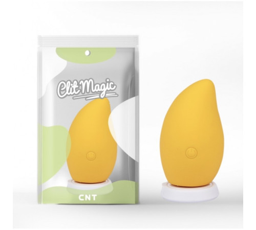 Вибростимулятор для женщин в форме Mango-go Yellow