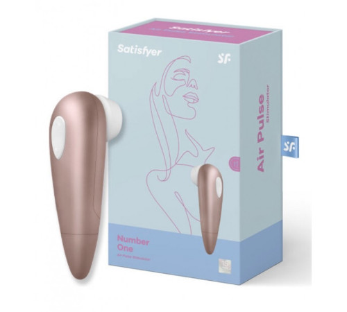 Бесконтактный вибромассажер Satisfyer Next Gen Light Gold Number One