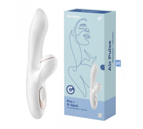 Белый вибратор Satisfyer Pro G-Spot Rabbit 2020 Edition