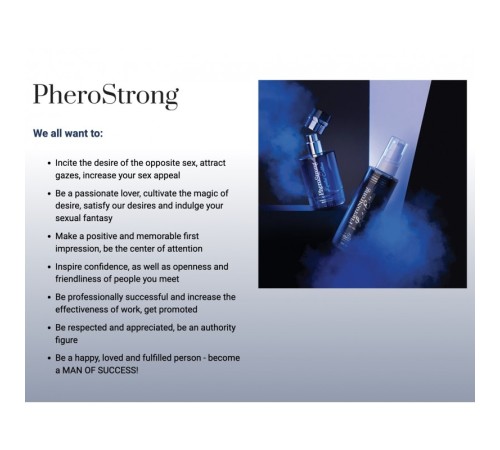 Духи с феромонами PheroStrong pheromone Limited Edition for Men, 1мл