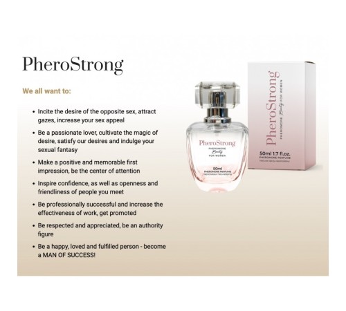 Духи с феромонами PheroStrong pheromone Beauty for Women, 50мл