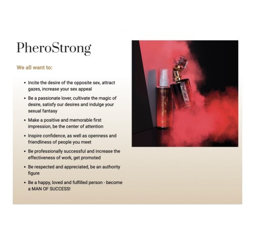 Духи с феромонами PheroStrong pheromone Limited Edition for Women, 1мл