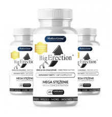 Капсулы для стояня и эрекции BigErection Capsules, 3x60шт