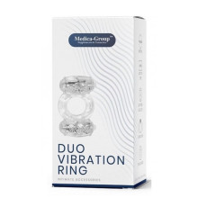 Двойное вибро эрекционное кольцо Duo Vibration Ring