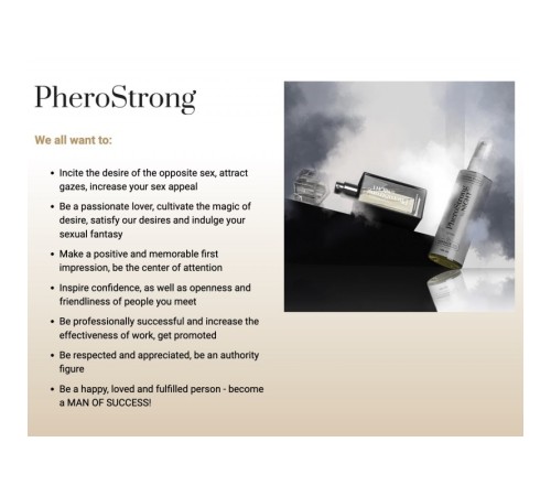 Духи с феромонами PheroStrong pheromone by Night for Men, 1мл