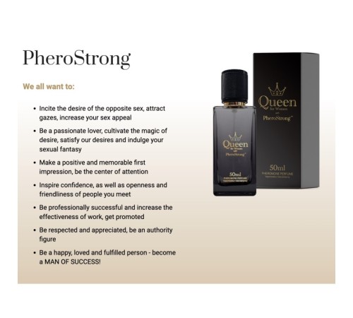 Духи с феромонами PheroStrong pheromone Queen for Women, 50мл