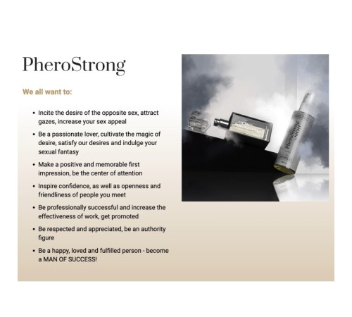 Духи с феромонами PheroStrong pheromone by Night for Men, 50мл