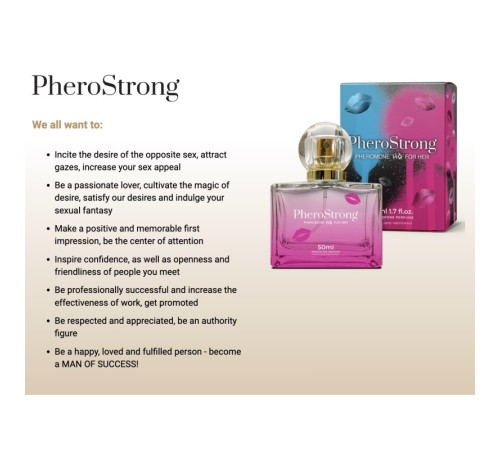 Духи с феромонами PheroStrong pheromone HQ for Her, 50мл