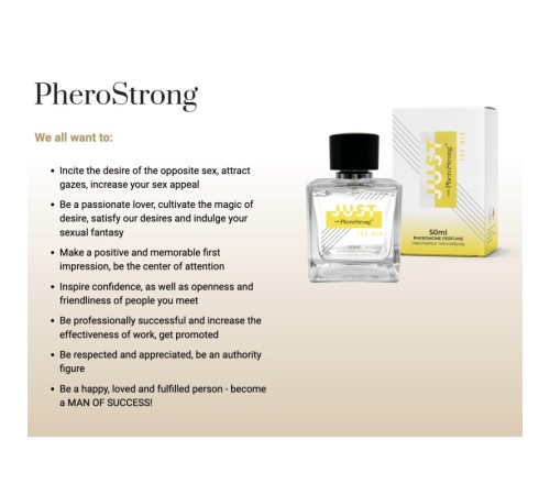 Духи с феромонами PheroStrong pheromone Just for Men, 50мл