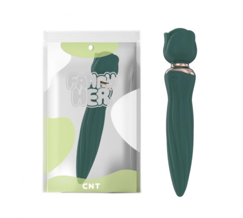 Точковий Масажер Rose Dancer Wand Green