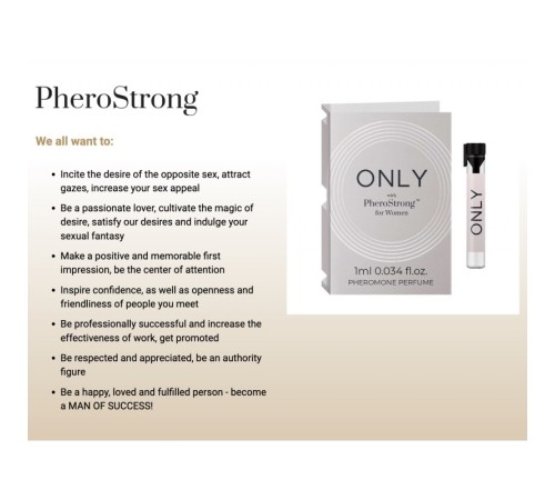 Духи с феромонами PheroStrong pheromone Only for Women, 1мл