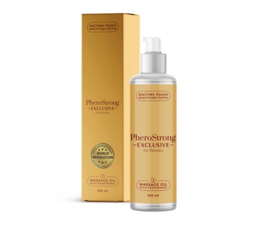 Массажное масло с феромонами PheroStrong Exclusive for Women Massage Oil, 100мл