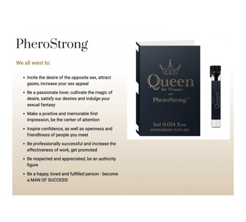 Духи с феромонами PheroStrong pheromone Queen for Women, 1мл