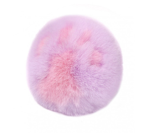 особиста пробка с пушистым хвостом Kitten Paw Fluffy Plug with Tail Purple