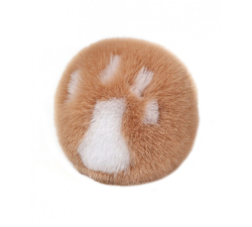 особиста пробка с пушистым хвостом Kitten Paw Fluffy Plug with Tail Khaki