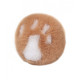 особиста пробка с пушистым хвостом Kitten Paw Fluffy Plug with Tail Khaki