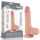 Фаллоимитатор с кожей на присоске Sliding Skin Dual Layer Dong Flesh 7.5