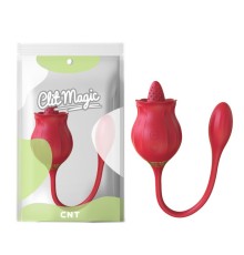 Точковий Масажер Wild Bloom Flicking Dual Pleasure Red