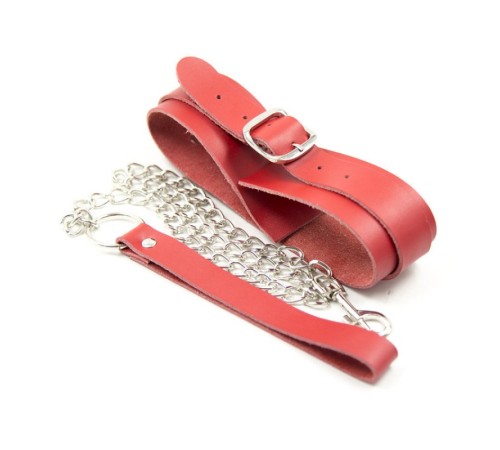 Red Dog slave ring with traction spikes toy manufacturers selling bondage collar interlocking chain sex toys