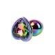 особиста пробка Matrix Mont Rainbow Heart Gem Plug Small