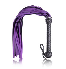 The couple fun toys health care products wholesale leather whip whip whip handle bold purple powder recruit agents