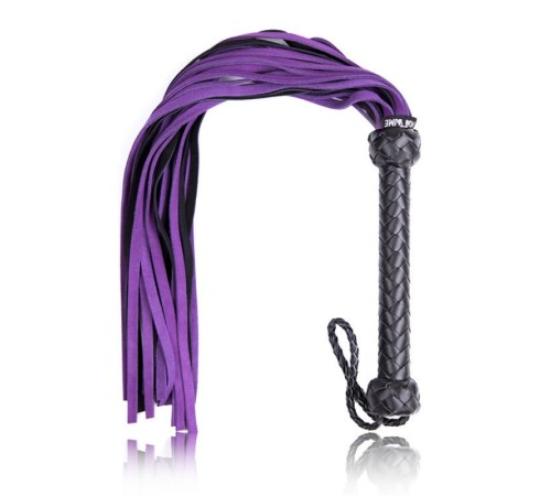 The couple fun toys health care products wholesale leather whip whip whip handle bold purple powder recruit agents