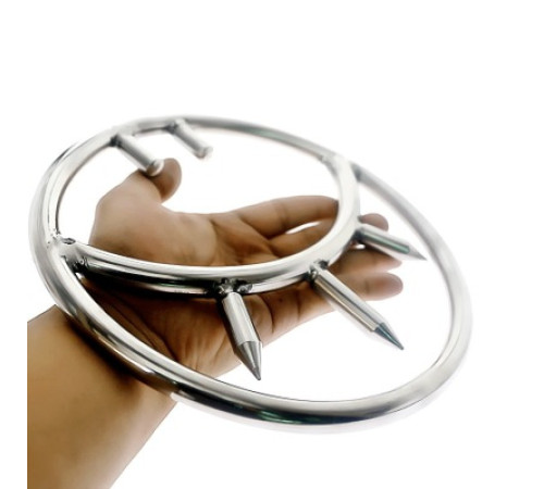 Кольцо для подвешивания и шибаринга Stainless Steel Bondage Hanging Ring