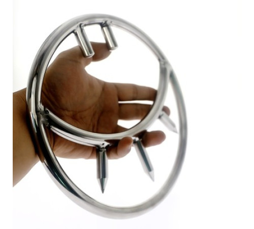 Кольцо для подвешивания и шибаринга Stainless Steel Bondage Hanging Ring