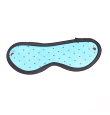 Повязка на глаза Sexy Strap Blindfold Queen Mask Blue