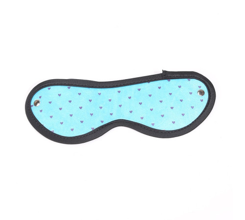 Повязка на глаза Sexy Strap Blindfold Queen Mask Blue