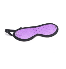 Повязка на глаза Sexy Strap Blindfold Queen Mask Purple