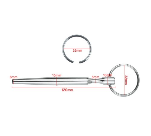 Metal urethral block