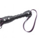 Purple cowhide whip