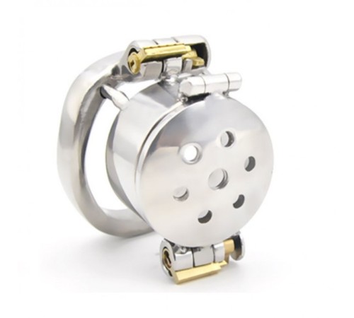 Пояс  Double Lock Flip Glans Cover Chastity Cage Standart