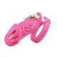 Пояс  для мужчин Silicone Chastity Cage Pink Standart