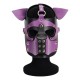 Неопреновая маска Puppy Face Leather Dog Mask Purple