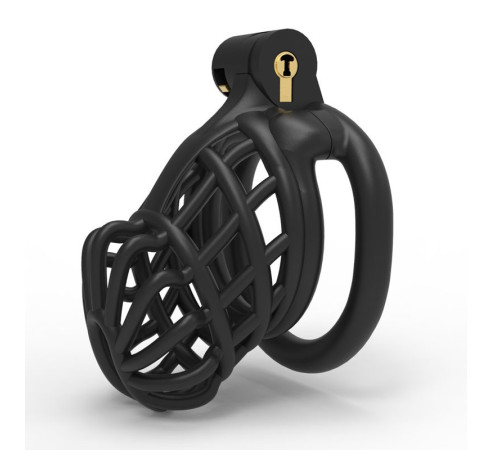 Клетка целомудрия для мужчин 3D Honeycomb Chastity Cage-G Bending Ring