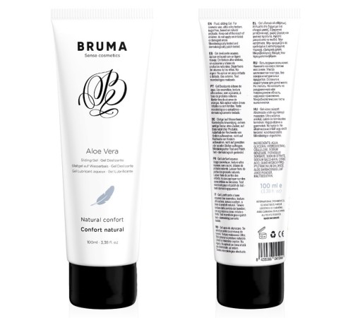 Лубрикант Bruma Alove Vera Sliding Gel Natural Confort, 100мл