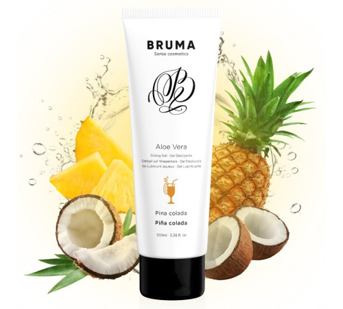 Лубрикант Bruma Aloe Vera Sliding Gel Pina Colada Flavor, 100мл