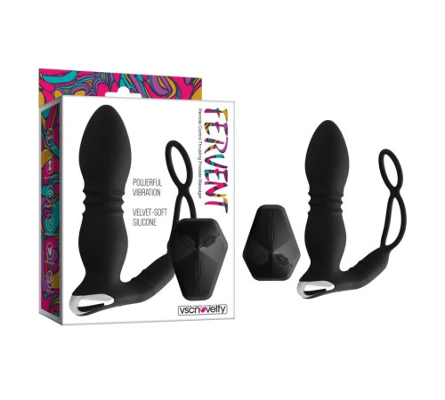 Вибромассажер для мужчин Fervent Remote Control Thrusting Prostate Massager